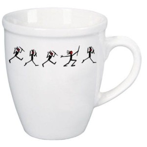 Kubek reklamowy z nadrukiem - Justyna poj. 350 ml