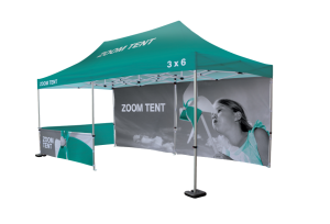 Namiot reklamowy z nadrukiem 3x6 m ZOOM TENT