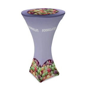 Okrągły stół z pełnym zadrukiem 100 cm FORMULATE