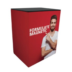 Trybunka reklamowa tekstylna FORMULATE magnetyczna prostokątna 1015x800 mm