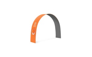 Ścianka tekstylna łuk brama FORMULATE Arch z wydrukiem 3x4 m