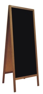 Potykacz dwustronny drewniany 160x72 cm