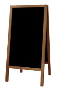 Potykacz dwustronny, olejowany, wodoodporny - płyta ABS 118x61 cm
