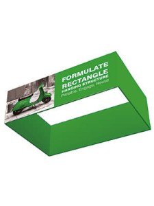 Podwieszenie tekstylne prostokąt z wydrukiem 3,6x1,2 m