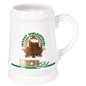 Kufel reklamowy z nadrukiem - Ludwig poj. 500 ml